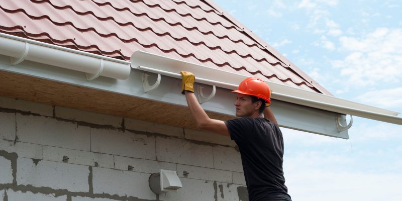 Eavestrough Replacement in Collingwood, Ontario